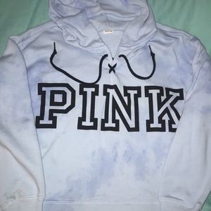 PINK Tie Dye Hoodie